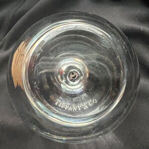 Tiffany and Co. Crystal Apple Paperweight